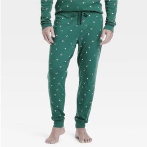 Men’s Polar Bear Print Holiday Matching Pajama Pants - Wondershop™ Green Size XL